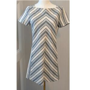 See by Chloe Mix Stripe Shift Dress